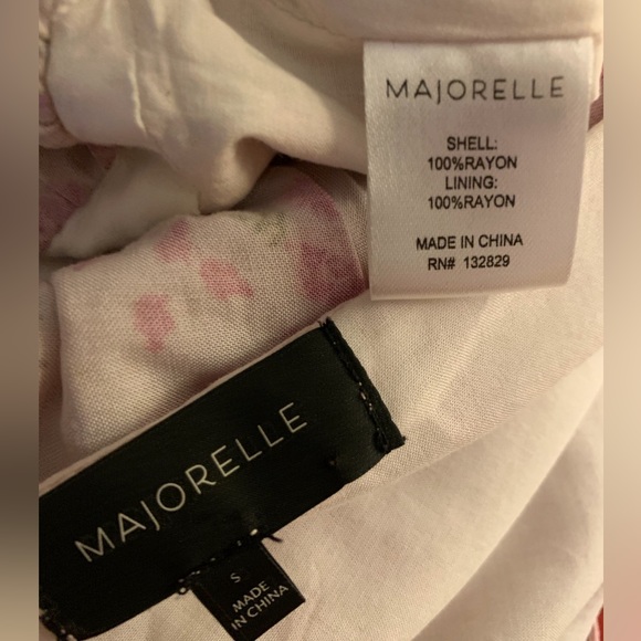 Majorelle Chrissa Top In Mauve Ditsy - Picture 6 of 6